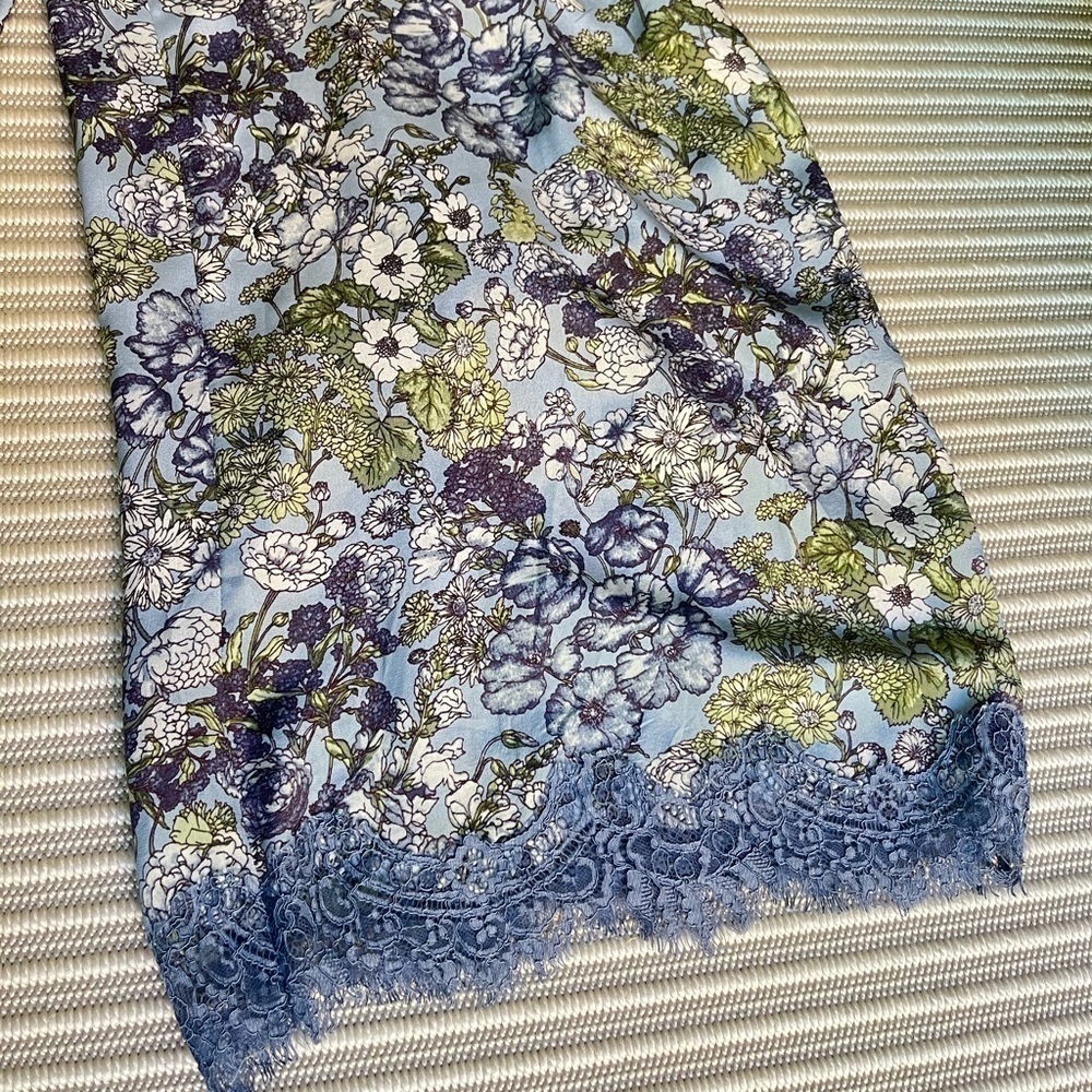 Gold Hawk Floral Silk Jumpsuit - Picture 5 of 13